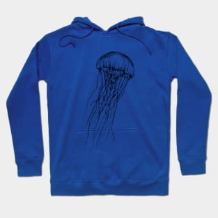 Jellyfish print Hoodie